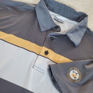 Straight Down Men's Polo Shirt Short Sleeve Size XL Kemper Lakes Golf Club